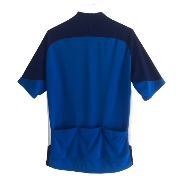 Pearl Izumi Women’s Road Cycling Three Pocket Back Top Blue Color Block Size XL - Picture 4 of 8